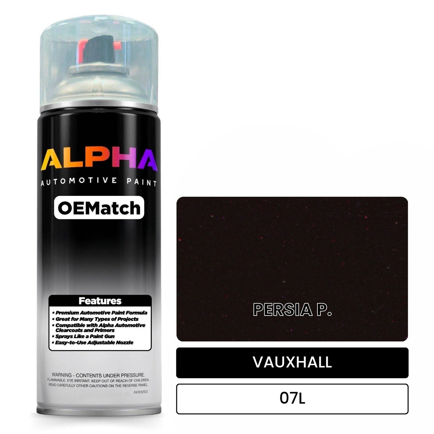 VAUXHALL PERSIA P. 07L OEMatch Spraycan