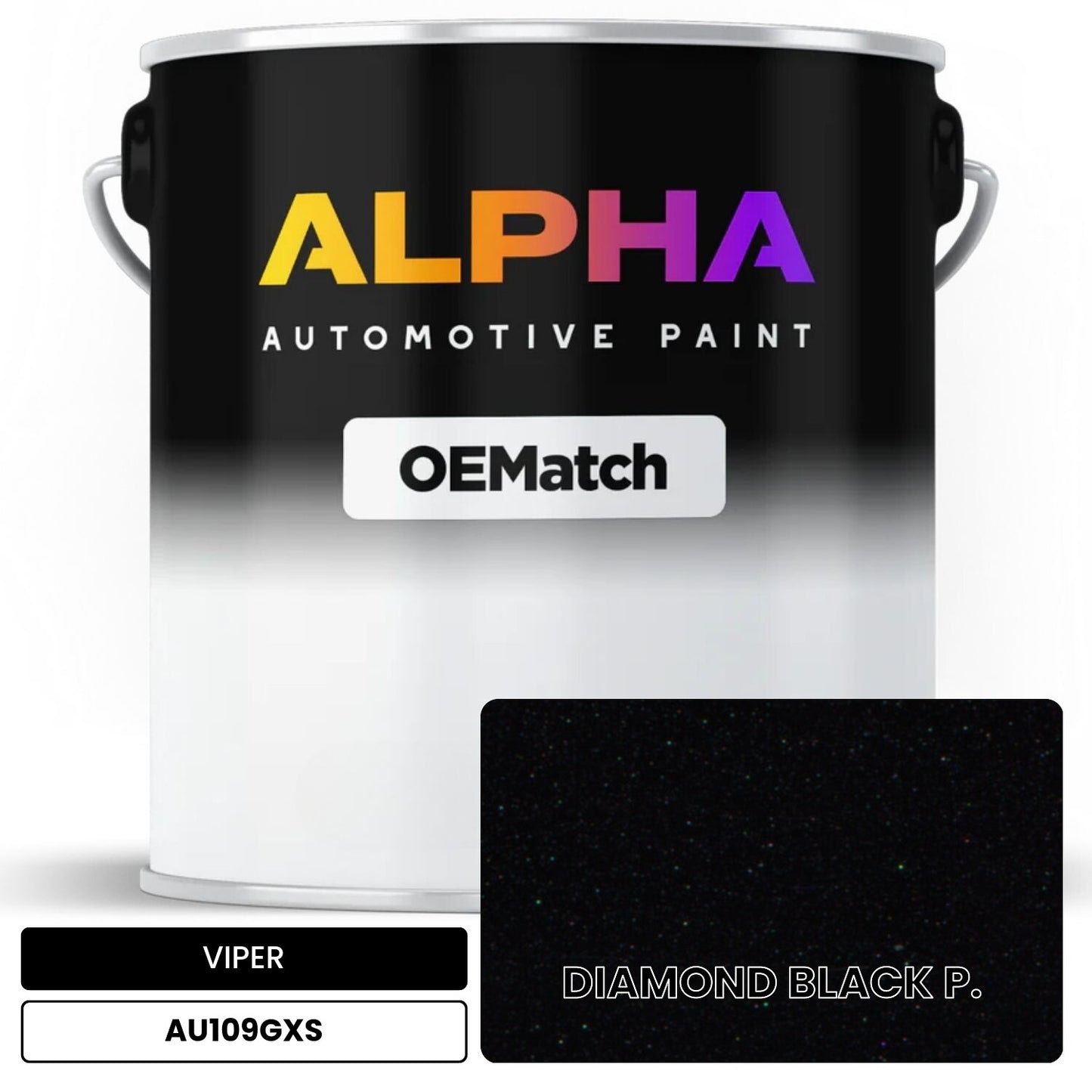 VIPER DIAMOND BLACK P. AU109GXS OEMatch Basecoat