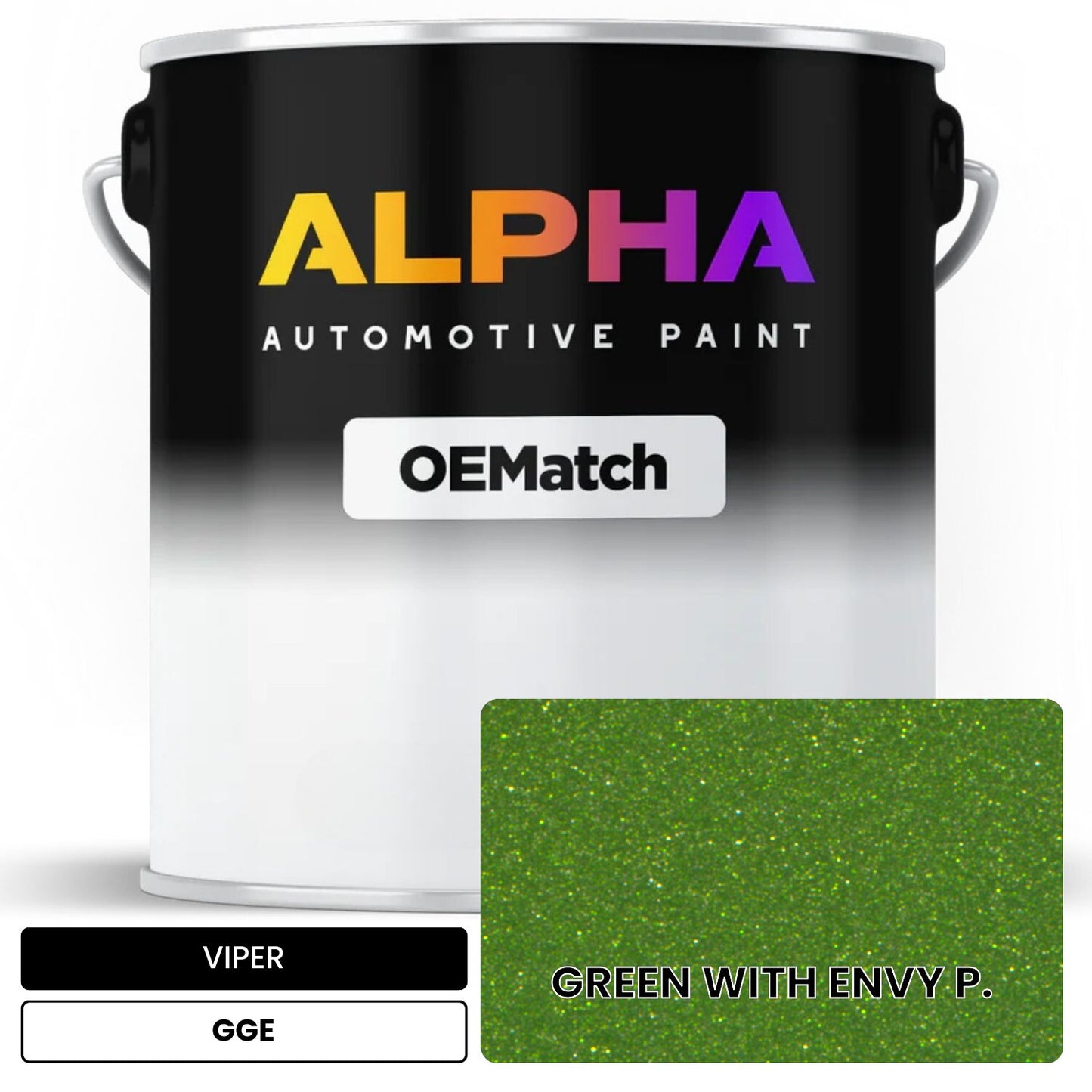 VIPER GREEN WITH ENVY P. GGE OEMatch Basecoat