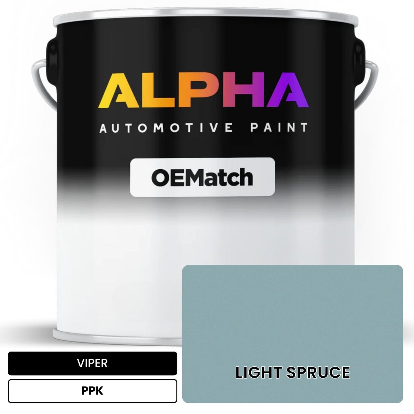 VIPER LIGHT SPRUCE PPK OEMatch Basecoat