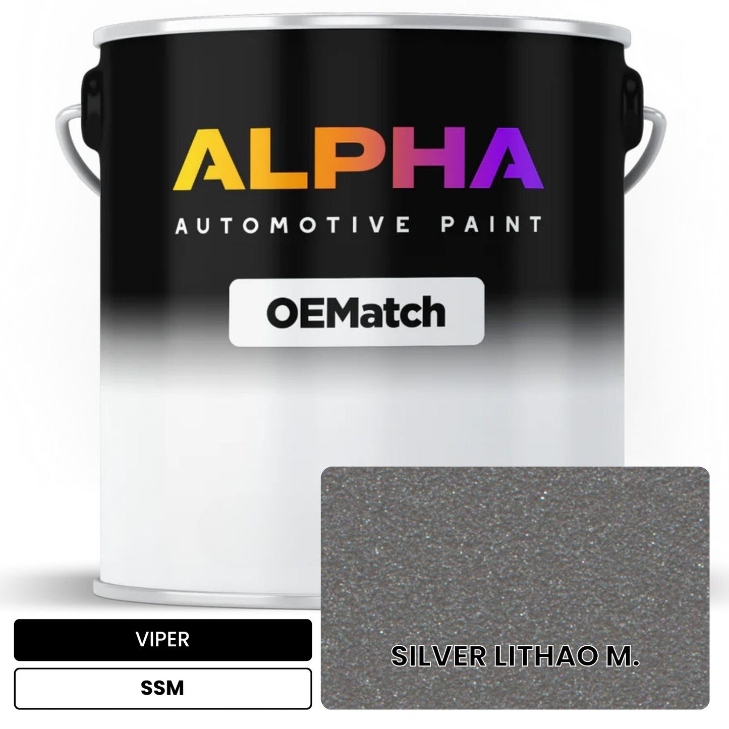 VIPER SILVER LITHAO M. SSM OEMatch Basecoat