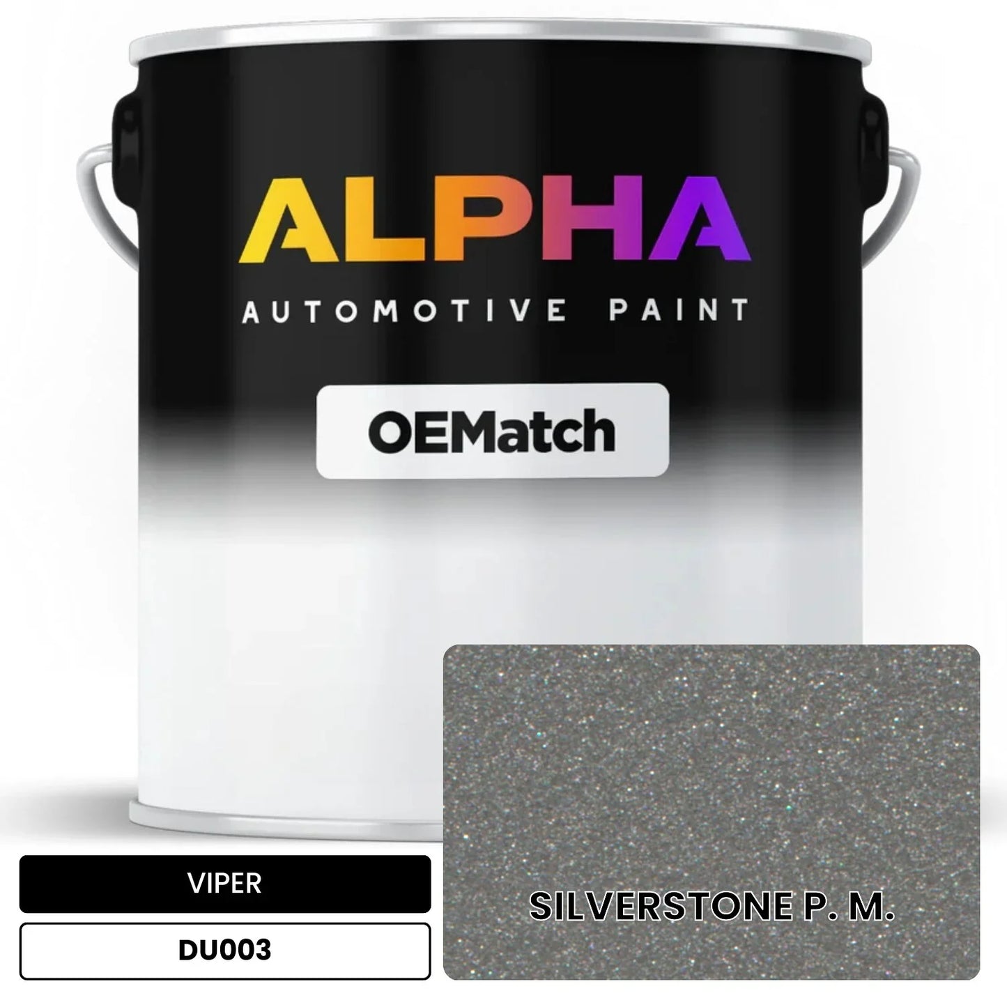 VIPER SILVERSTONE P. M. DU003 OEMatch Basecoat