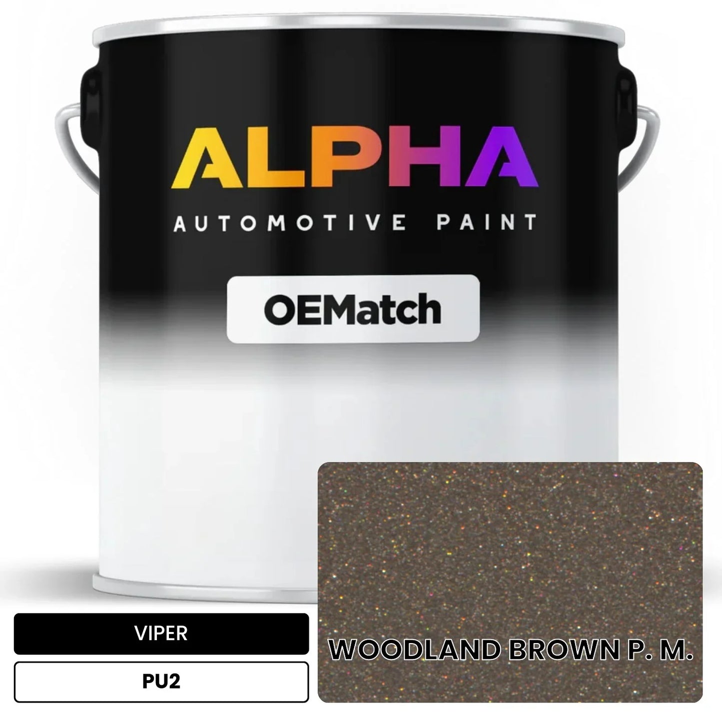 VIPER WOODLAND BROWN P. M. PU2 OEMatch Basecoat