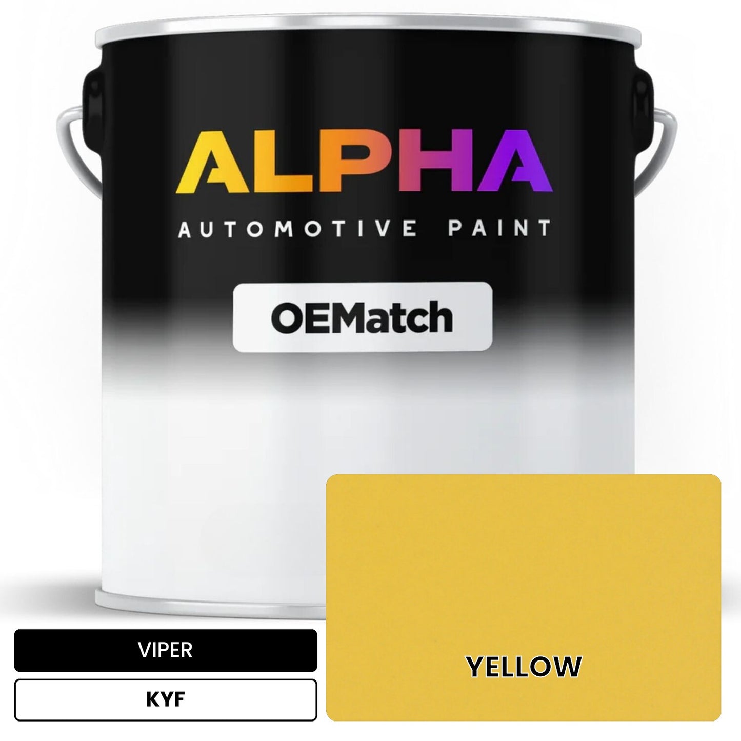 VIPER YELLOW KYF OEMatch Basecoat