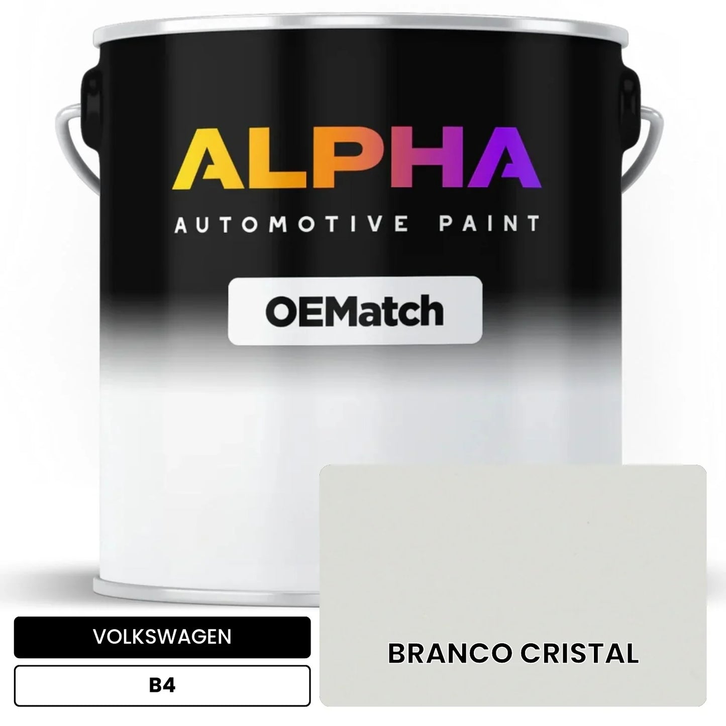VOLKSWAGEN Crystal White B4 OEMatch Basecoat