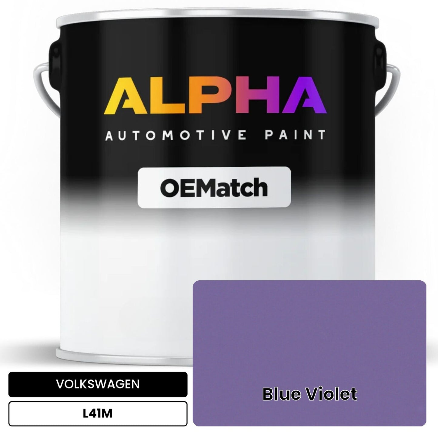 VOLKSWAGEN Blue Violet L41M OEMatch Basecoat