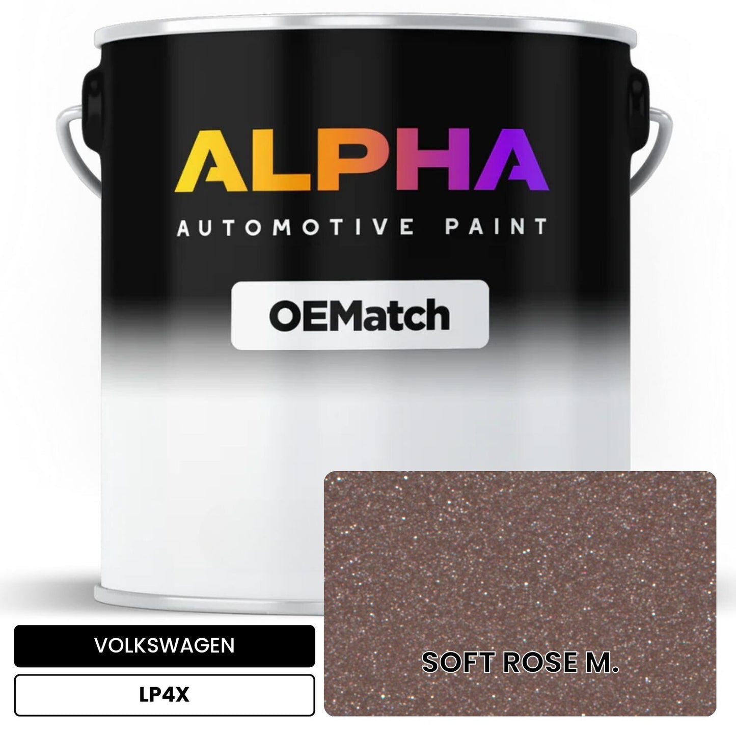 VOLKSWAGEN SOFT ROSE M. LP4X OEMatch Basecoat
