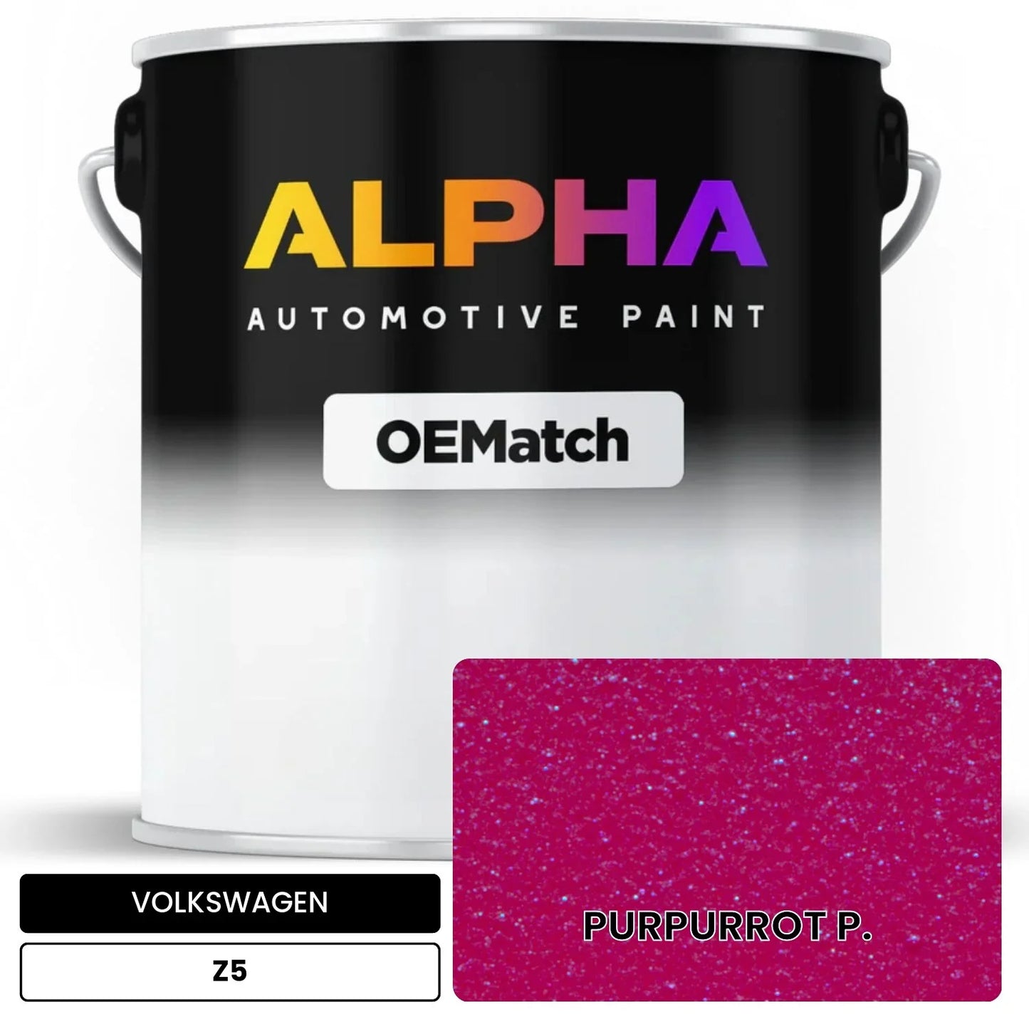 VOLKSWAGEN Purple Red Z5 OEMatch Basecoat