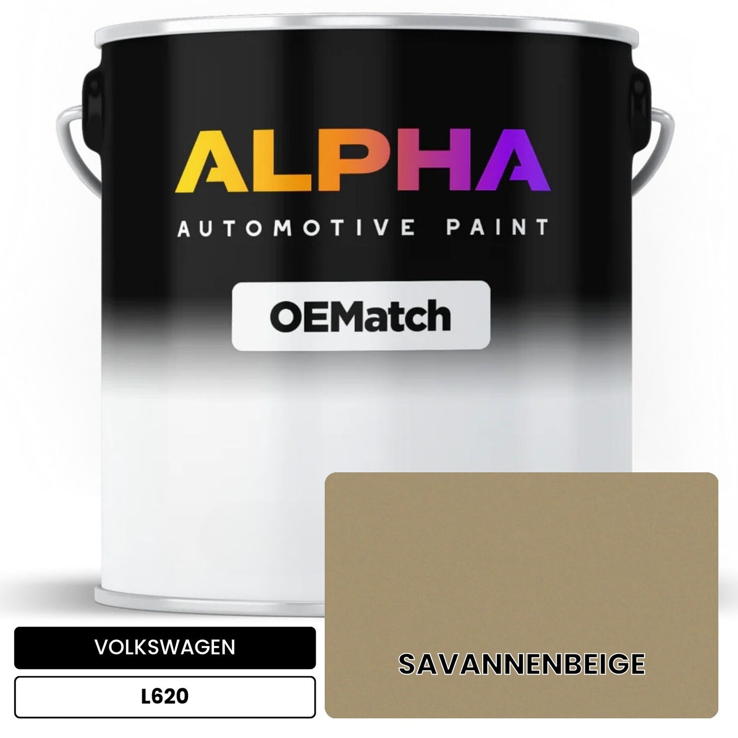 VOLKSWAGEN L620 OEMatch Basecoat