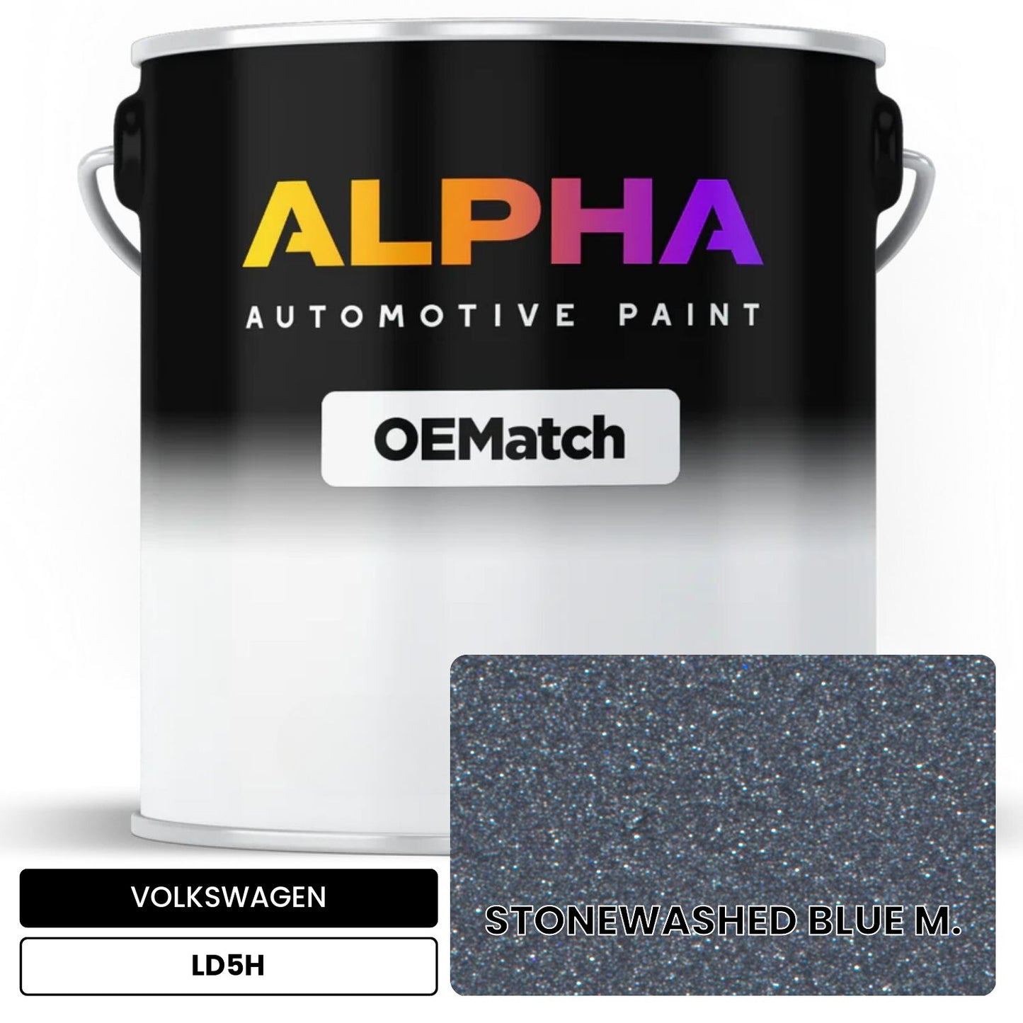 VOLKSWAGEN LD5H OEMatch Basecoat