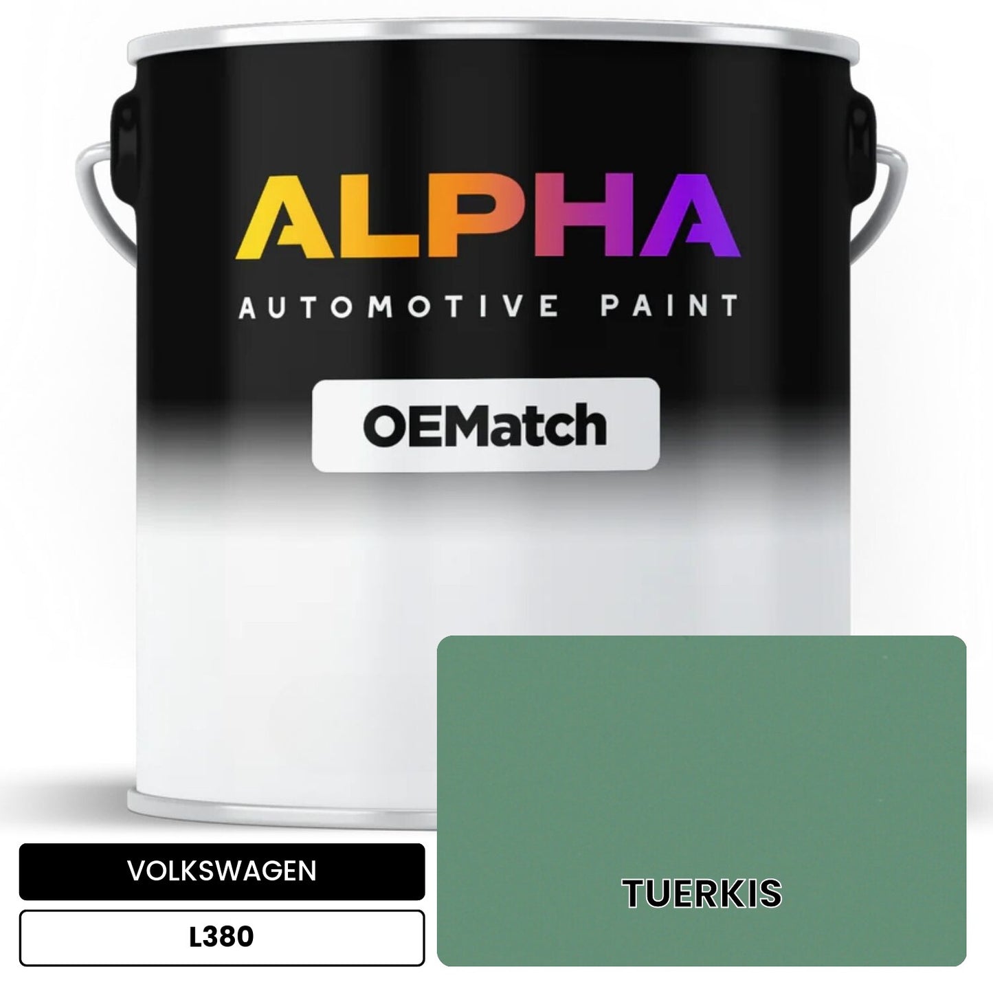 VOLKSWAGEN L380 OEMatch Basecoat