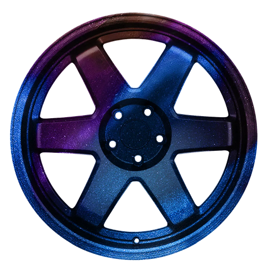 Midnight Purple 3 Wheel Paint Kit