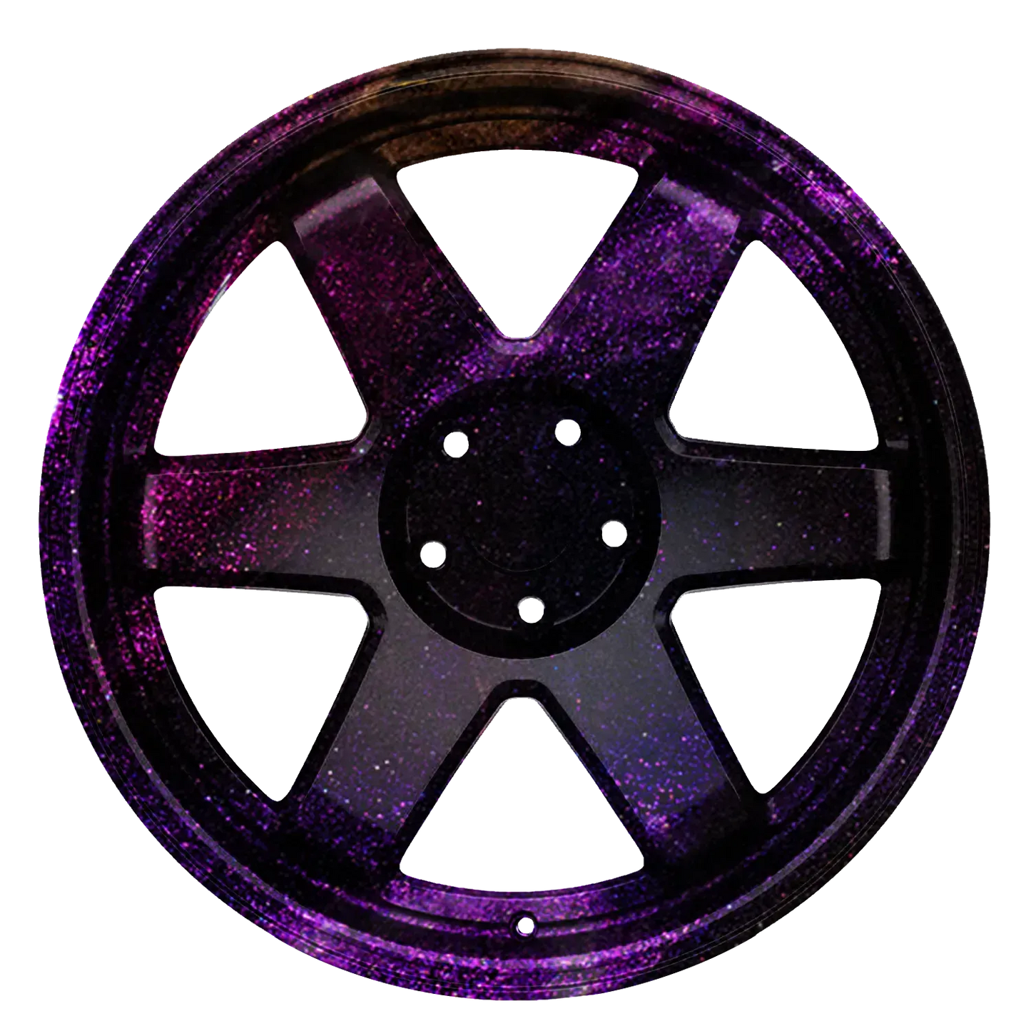 Diamond Purple Wheel Paint Kit
