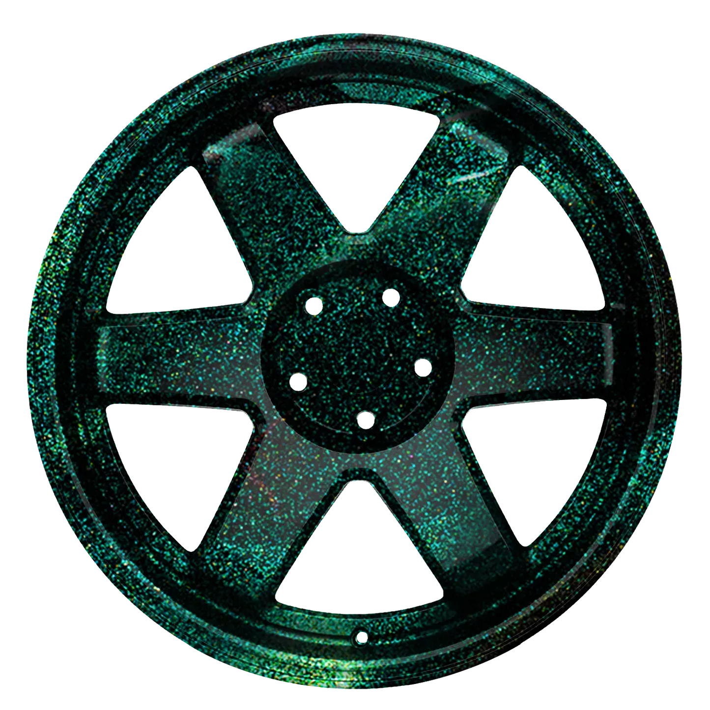 Diamond Green Wheel Paint Kit