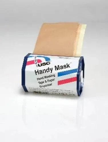 USC Handy Mask w/Roll 7"X65' Paper by USC at The Spray Source