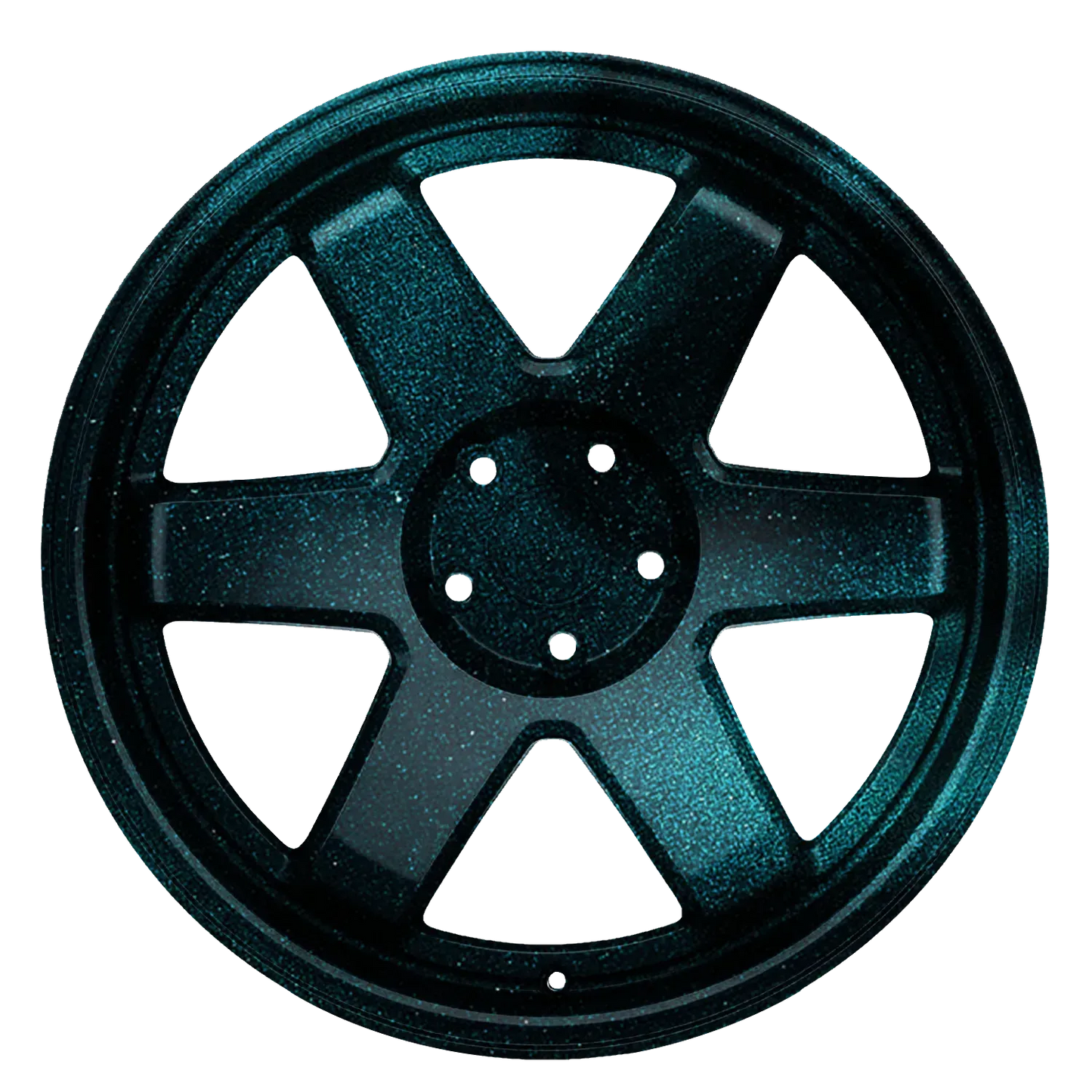 Viridian Blue Wheel Paint Kit