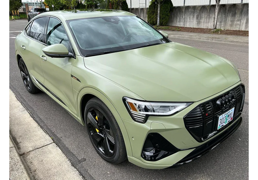 RAL #6013 Reed Green Paint Job: Audi E-Tron DIY Build Guide
