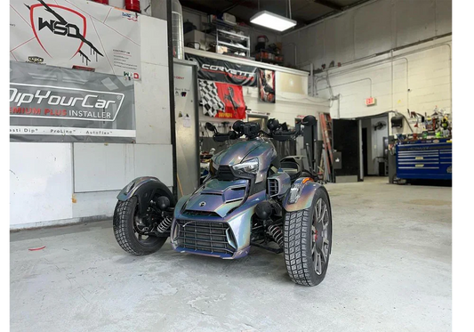 Silver Holographic Paint Job: Can-Am Ryker DIY Build Guide