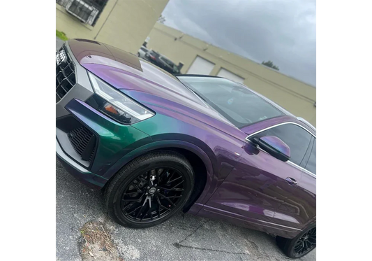 Raven Super Colorshift Paint Job: Audi Q8 DIY Build Guide