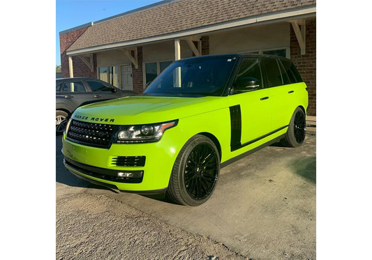 Porsche Acid Green Paint Job: Range Rover DIY Build Guide