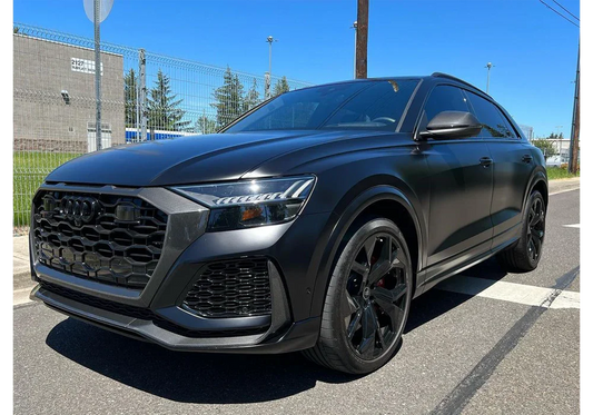 Truly Black Dip on a Audi Rsq8 — Rose City Dip Coating: DipYourCar Pigments needed for this look: - Truly Black D Color Match