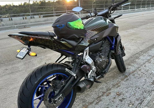 Tsunami Superflake Paint Job: Yamaha Motorcycle DIY Build Guide