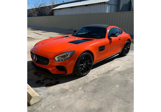 MERCEDES Magmarot 586 Paint Job: Mercedes Amg Gt DIY Build Guide