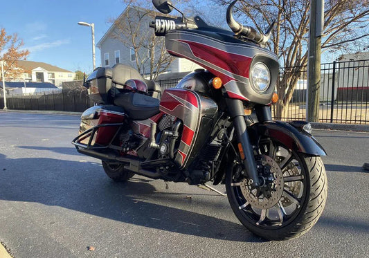 Diamond Red Paint Job: 2022 Indian Roadmaster DIY Build Guide