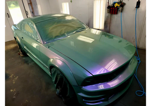 Xenon Colorshift Paint Job: Mustang DIY Build Guide