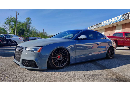Leo-nardo Gray Paint Job: Bagged Audi A4 DIY Build Guide