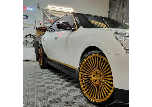 Diamond Gold Paint Job: Hyundai Equus DIY Build Guide