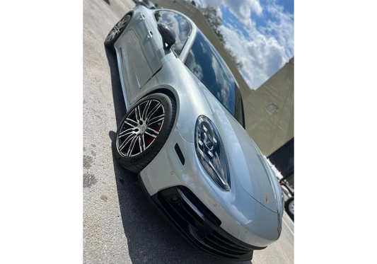 Porsche Dolomite Silver Metallic Paint Job: 2023 Porsche Panamera DIY Build Guide