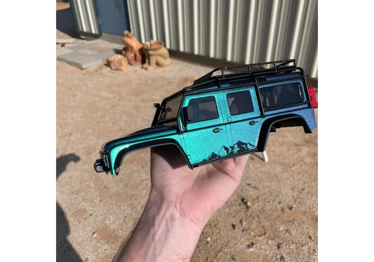 Raven Super Colorshift Paint Job: RC Car DIY Build Guide