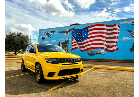 Chevrolet Velocity Yellow Paint Job: Jeep Trackhawk DIY Build Guide
