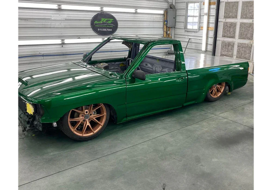 Money Maker Green Paint Job: 1991 Toyota Pickup DIY Build Guide