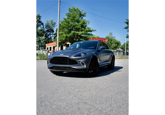 Aston Martin Xenon Gray Dip on a Aston Martin Dbx — Finest Dips Coating: DipYourCar Alpha Automotive Paint needed for this look: - O Color Match
