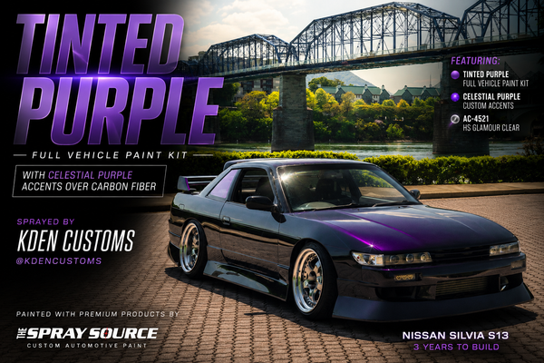 Tinted Purple Paint Job: Nissan Silvia S13 DIY Build Guide