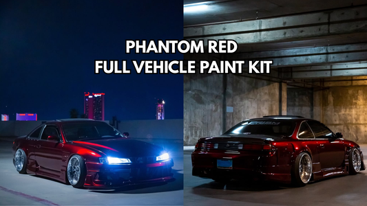 Phantom Red Paint Job: Nissan 240SX DIY Build Guide