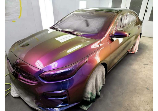 Aphrodite Super Colorshift Paint Job: Alpha Automotive Paint DIY Build Guide