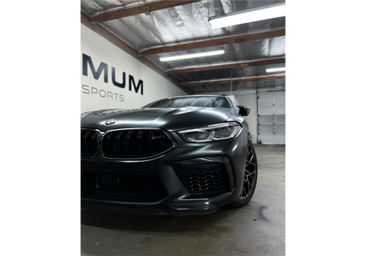 Pitch Black Paint Job: Bmw M8 Competition DIY Build Guide