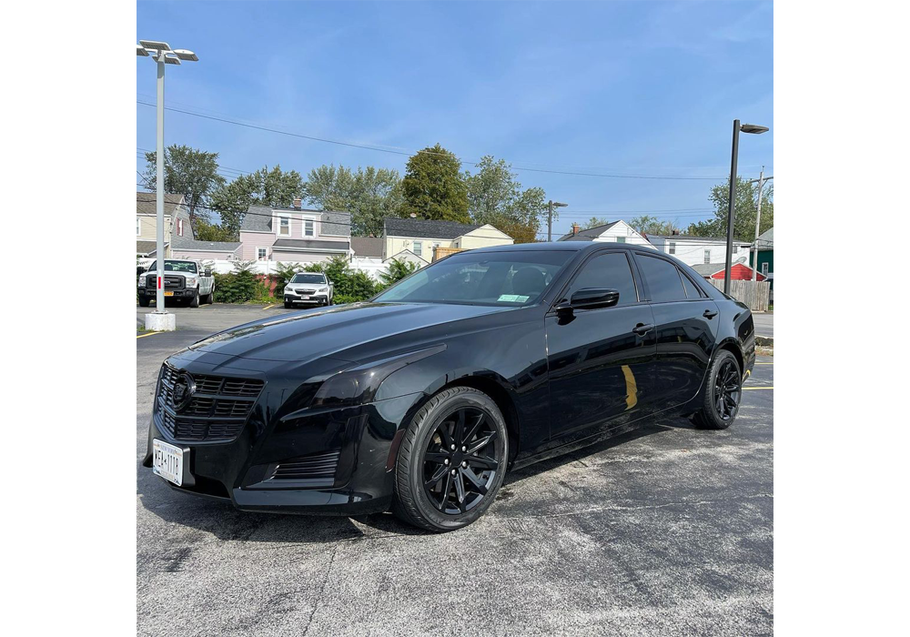 Pitch Black Drop-In Pigment Dip on a Cadillac Cts — Buffalo Pro Dips Coating: DipYourCar Pigments needed for this look: - Pitch Blac Color Match