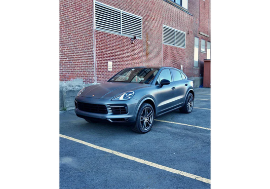 MERCEDES Designo Magno Platinum 051 Paint Job: Porsche Cayenne Coupe DIY Build Guide