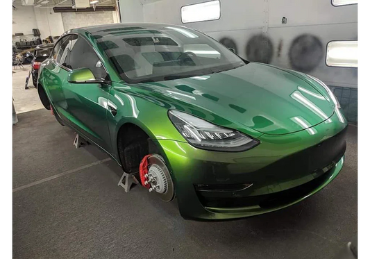 T-rex Colorshift Paint Job: Tesla DIY Build Guide