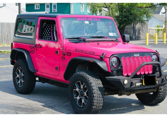 RAL 4010 Telemagenta Paint Job: 2011 Rubicon Jeep DIY Build Guide