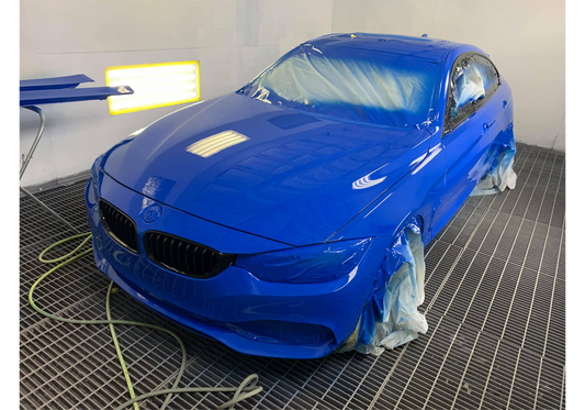 RAL SIGNALBLAU 5005 Paint Job: Auto Paint DIY Build Guide