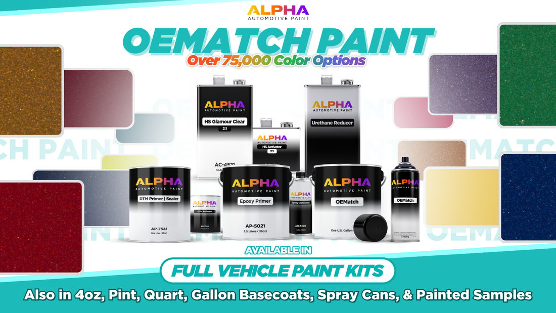 75,000+ OEM Colors, One Kit That Does It All