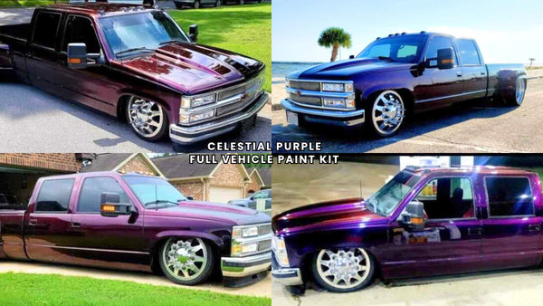 Celestial Purple Paint Job:  DIY Build Guide