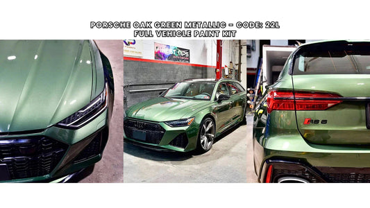 Porsche Paint, Audi Style: This RS6 in Oak Green Metallic Is Next-Level
