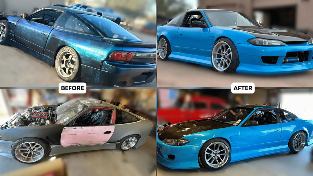 Nissan S13 Painted Using Our Oahu Full Vehicle Paint Kit