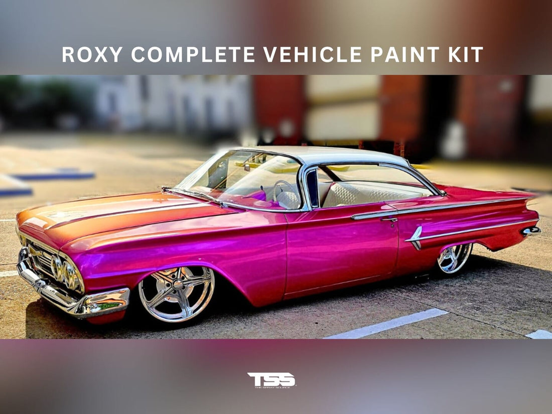 Roxy Paint Kit with Xenon Midcoat Revamps Chris Stewart’s Impala